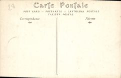 VINTAGE POSTCARD Church of Husks Figures of the mausoleum of Marguerite de Bourbon