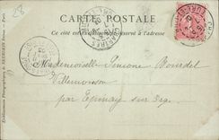 Alrededores de la POSTAL de la VENDIMIA de Chartres el castillo de la fuente Guyon