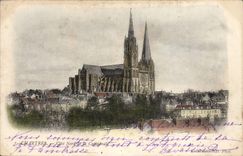 La POSTAL Chartres de la VENDIMIA dimensiona la catedral norteña
