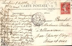 POSTAL Chartres de la VENDIMIA la puerta norteña de la catedral