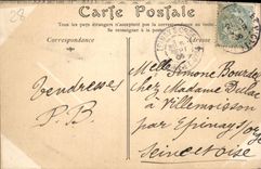 Puerta meridional de Chartres de la POSTAL de la VENDIMIA de la catedral