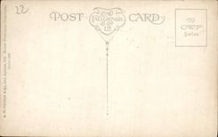 VINTAGE POSTCARD the Street of the Large Clock