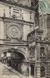 CPA Rouen La grosse horloge