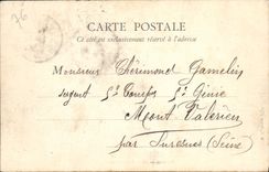 VINTAGE POSTCARD Rouen Places Hotel of Hurdy-gurdy