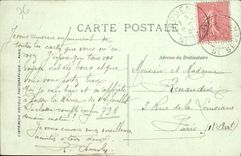 VINTAGE POSTCARD Rouen the Town hall