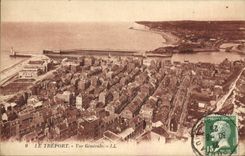 CPA Le Treport Vue Generale 