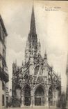 VINTAGE POSTCARD Rouen Church St Maclou