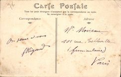 POSTAL Treport de la VENDIMIA la playa