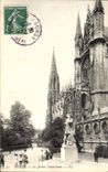VINTAGE POSTCARD Rouen the Holy Garden Ouen