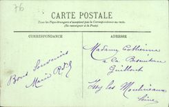 VINTAGE POSTCARD Rouen the Holy Garden Ouen