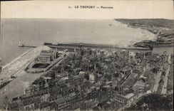CPA Le Treport Panorama