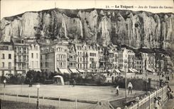 CPA Le Treport Jeu de Tennis du Casino