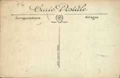 POSTAL Le Havre de la VENDIMIA el hotel de Frascati y la playa