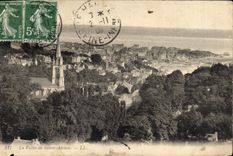 VINTAGE POSTCARD the Valley of Sainte Address