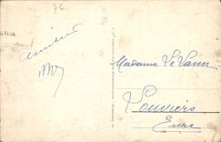 POSTAL Dieppe de la VENDIMIA el chalet de las algas y de los acantilados