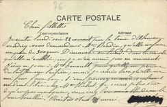 VINTAGE POSTCARD the Cliff Guy Lantern Folklore