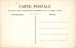 VINTAGE POSTCARD Sainte Address Palate of the Regattas Dimensions Northern