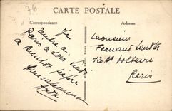 VINTAGE POSTCARD Rouen Places Carnot seen of the Quays and the Boieldieu Bridge
