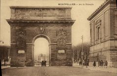 CPA Montpellier Arc de Triomphe