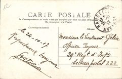 POSTAL Montpellier de la VENDIMIA el viejo hombre el circo del Amphora del lago