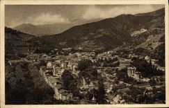 VINTAGE POSTCARD Amelie les Bains View at the Massive bottom of Canigou