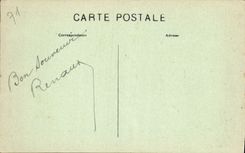 VINTAGE POSTCARD Authn Antique Carries Roman known as of Arroux