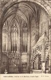 VINTAGE POSTCARD Paray Interior Monial of the Basilica according to Sagot