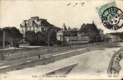 VINTAGE POSTCARD Dax the Casino and Thermal baths