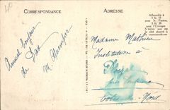 VINTAGE POSTCARD Dax the Hot Fountain Horses