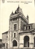 CPA Fontaine les Dijon Chateau Natal de St Bernard Le donjon