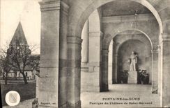 CPA Fontaine les Dijon Portique du chateau de Saint Bernard