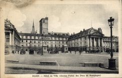 VINTAGE POSTCARD Dijon Town hall Old palate of the dukes of Burgundy