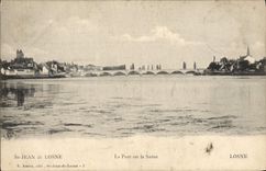CPA St Jean de Losne Le Pont sur la Saone