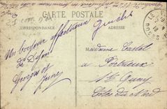 VINTAGE POSTCARD Dijon Hotel old Palate of DNC of Burgundy