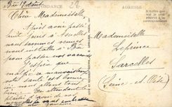 La catedral de la POSTAL de la VENDIMIA de Chartres Notre Dame molió bien mártires fuertes de los santos de los primeros