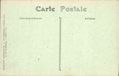 VINTAGE POSTCARD Soissons Street Saint Antoine Militaria