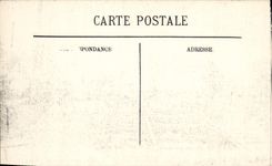 VINTAGE POSTCARD War Dining Destroyed By the Germans the church and the bridge on the Militaria Marne