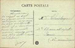 VINTAGE POSTCARD Bridge of Soissons Destroyed By the Militaria Germans