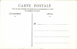 Iglesia Sainte Eulalia de Burdeos de la POSTAL de la VENDIMIA