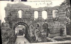 CPA Bordeaux Les Ruines du Palais Gallien