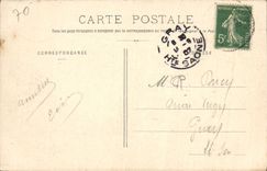 VINTAGE POSTCARD Chariez Rocks of Gradion Surroundings of Vesoul