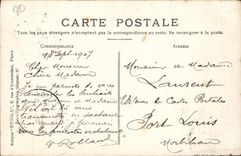 VINTAGE POSTCARD Amiens Monument Of the Whining Angel