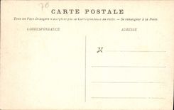 Hotel de Trouville de la POSTAL de la VENDIMIA de las rocas negras