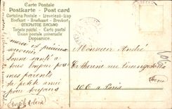 CPA Fantaisie Fleurs Gage D'Amitie