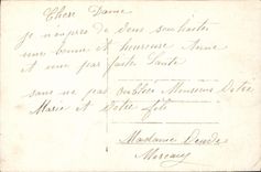 VINTAGE POSTCARD Fantasy Woman a Good Kiss