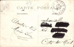 VINTAGE POSTCARD the Game preserve Biords of the Marne Towards Bonneuil