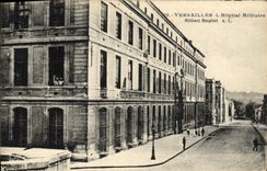 CPA Versailles L'Hopital Militaire Militaria