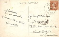 CPA Chamonix Vue generale des Seracs et de la Mer de Glaces