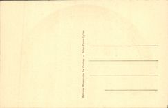 VINTAGE POSTCARD Church of Montfarville Escape in Egypt Ass Mule