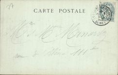 CPA Palais De Fontainebleau La Cour des Adieux